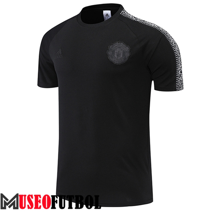 Camiseta Entrenamiento Manchester United Negro 2022/2023