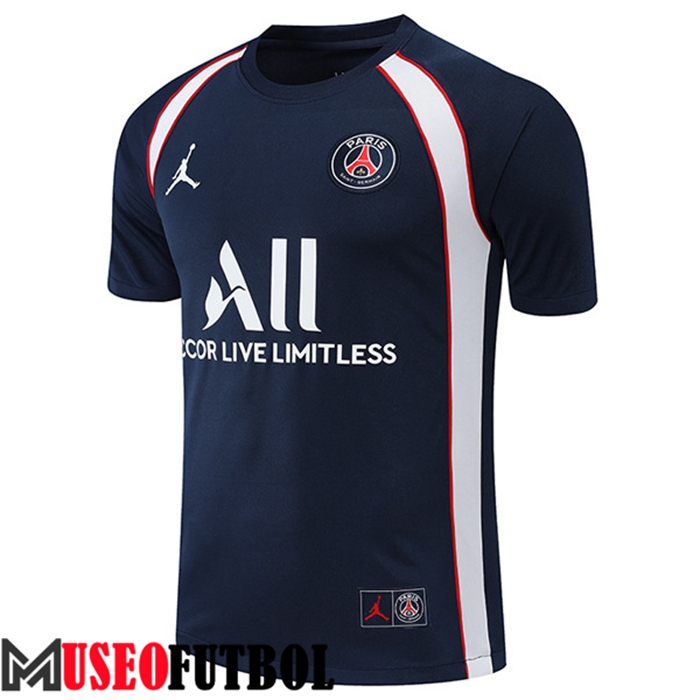 Camiseta Entrenamiento Jordan PSG Azul Marin 2022/2023