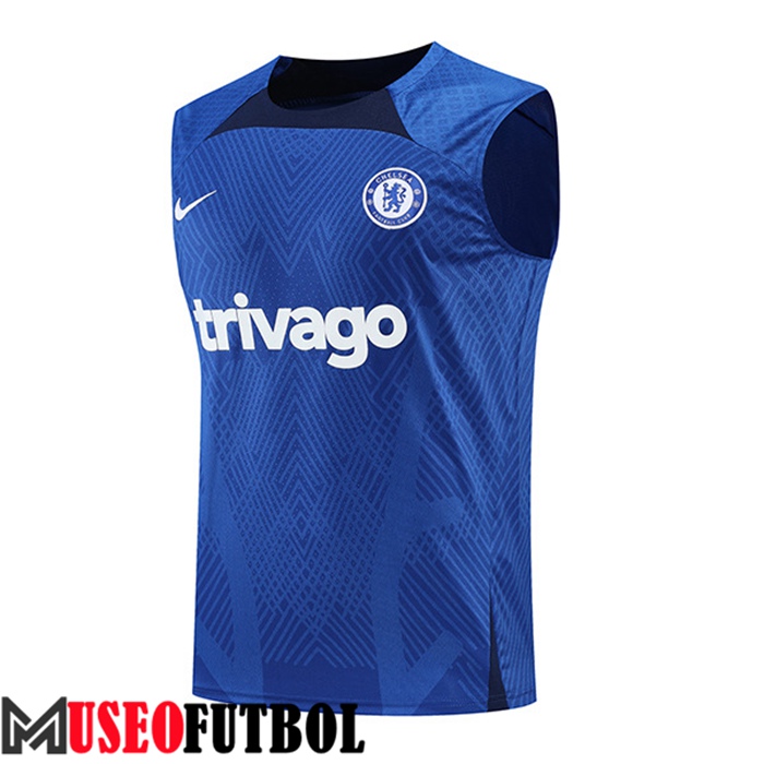 Chalecos De Futbol FC Chelsea Azul/Negro 2022/2023