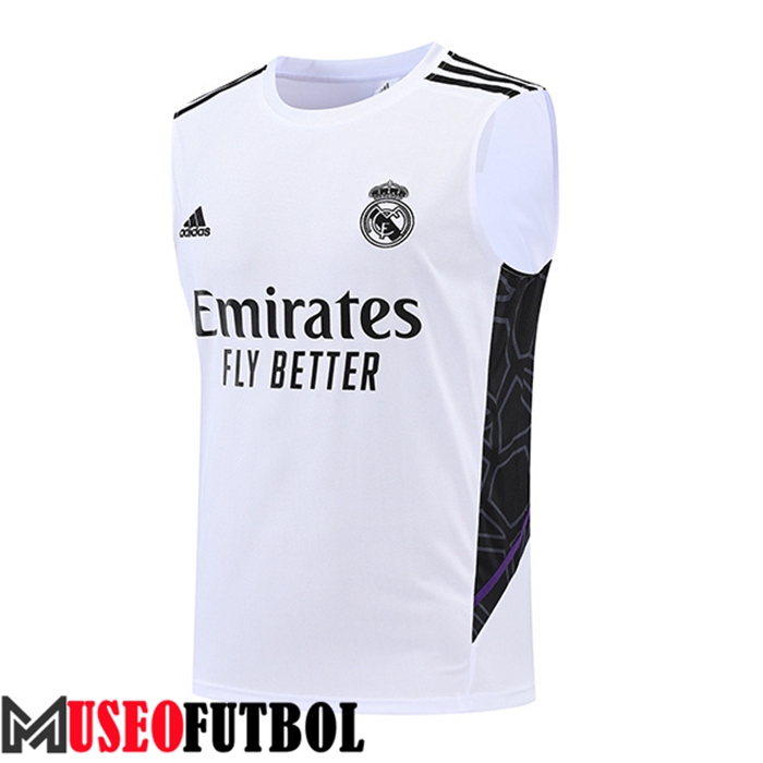 Chalecos De Futbol Real Madrid Blanco 2022/2023