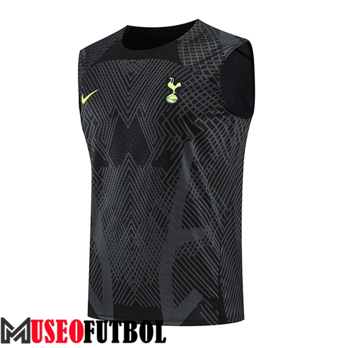 Chalecos De Futbol Tottenham Hotspur Gris/Negro 2022/2023