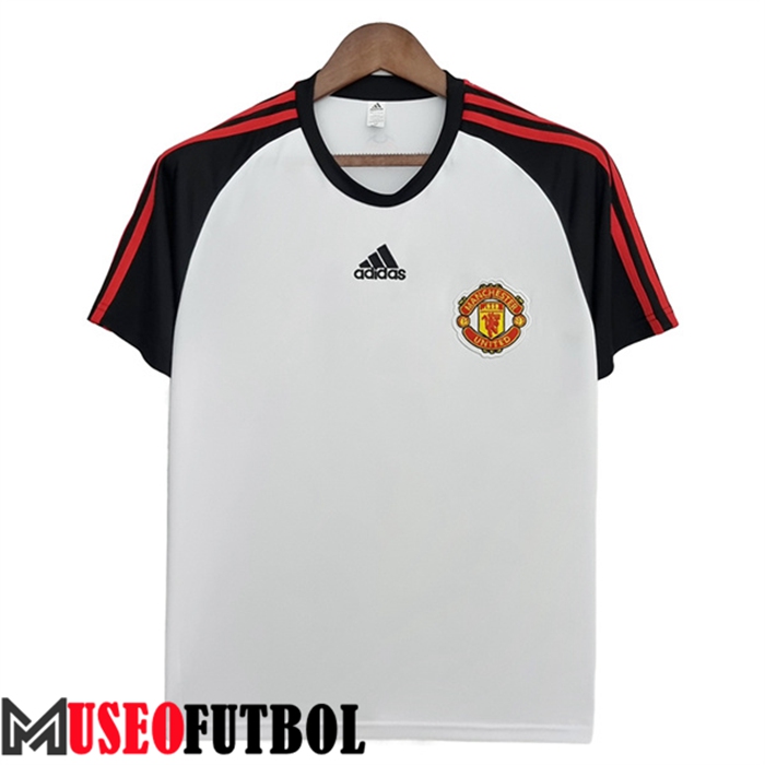 Camiseta Entrenamiento Manchester United Blanco 2022/2023