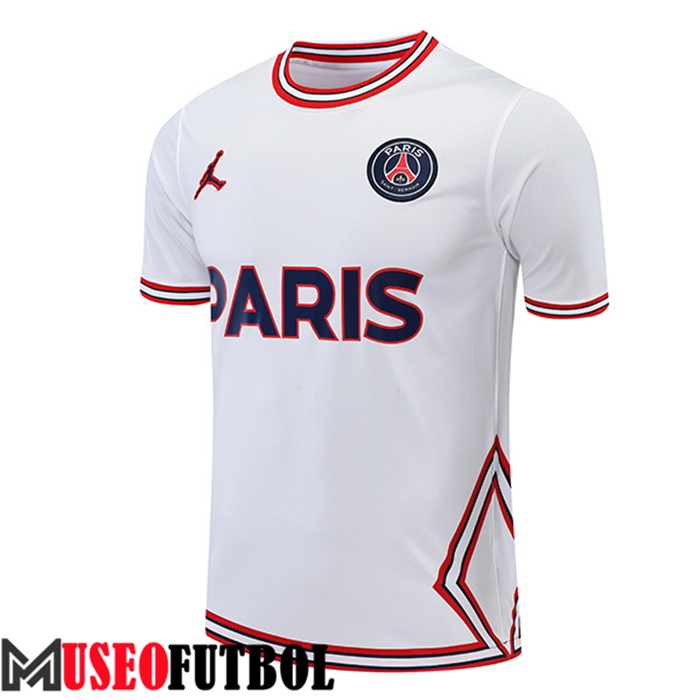 Camiseta Entrenamiento Jondan PSG Blanco 2022/2023