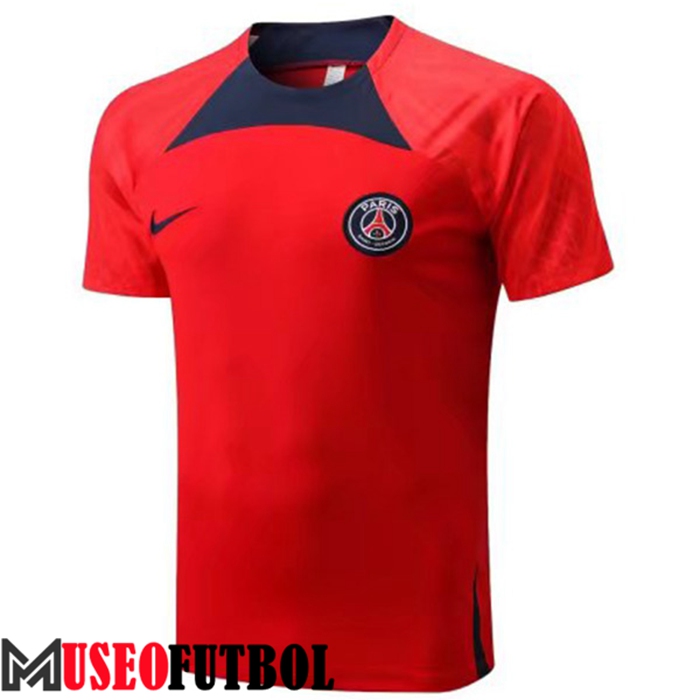 Camiseta Entrenamiento PSG Rojo/Negro 2022/2023