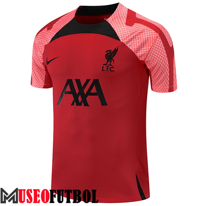 Camiseta Entrenamiento FC Liverpool Rojo/Negro 2022/2023