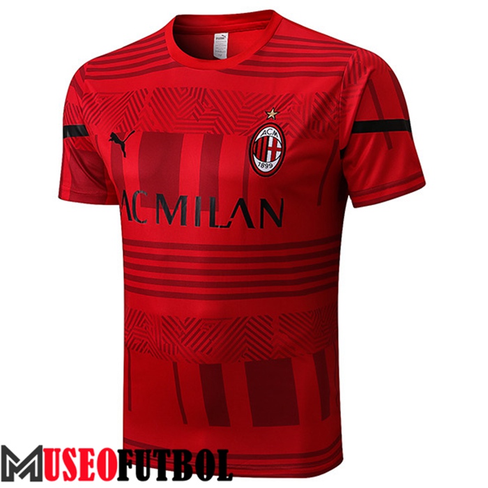 Camiseta Entrenamiento AC Milan Rojo 2022/2023