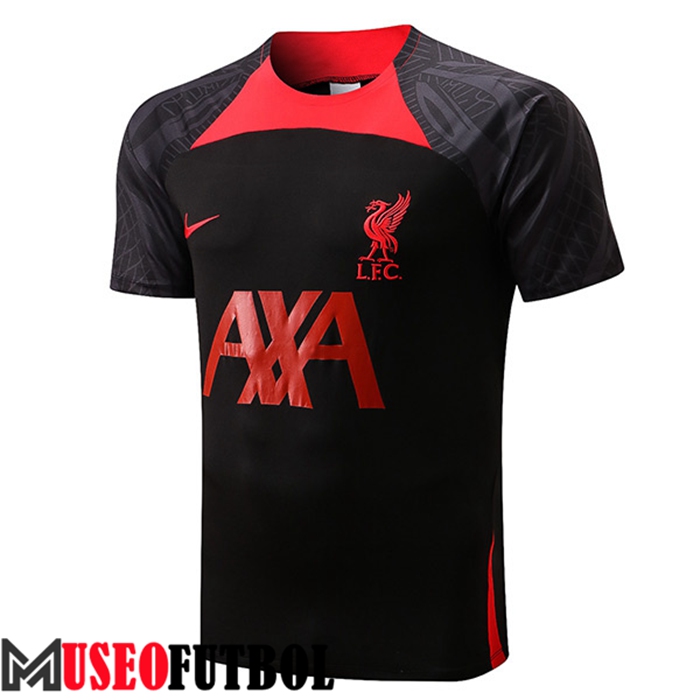 Camiseta Entrenamiento FC Liverpool Rojo/Negro 2022/2023