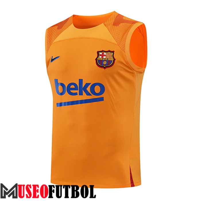 Chalecos De Futbol FC Barcelona Amarillo 2022/2023