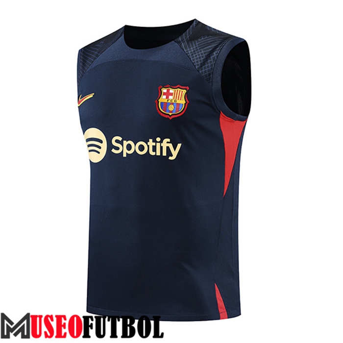 Chalecos De Futbol FC Barcelona Azul Marin 2022/2023