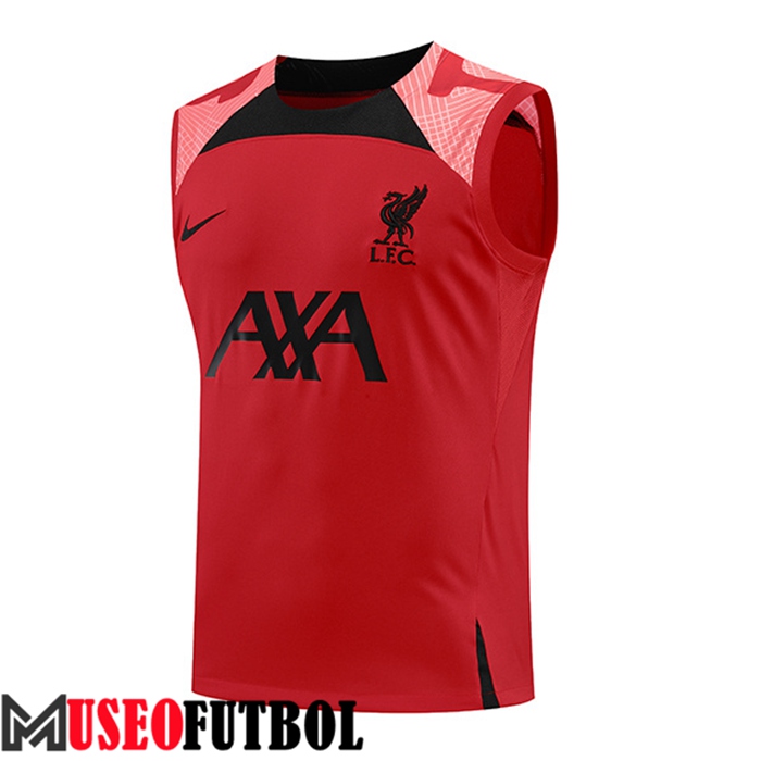 Chalecos De Futbol FC Liverpool Rojo/Negro 2022/2023