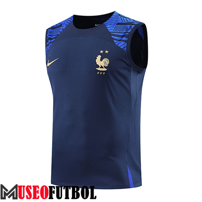 Chalecos De Futbol Francia Azul Marin 2022/2023