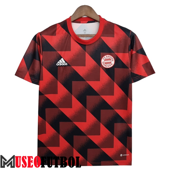 Camiseta Entrenamiento Bayern Munich Rojo Geometric Pattern 2022/2023