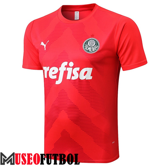 Camiseta Entrenamiento Palmeiras Rojo 2022/2023