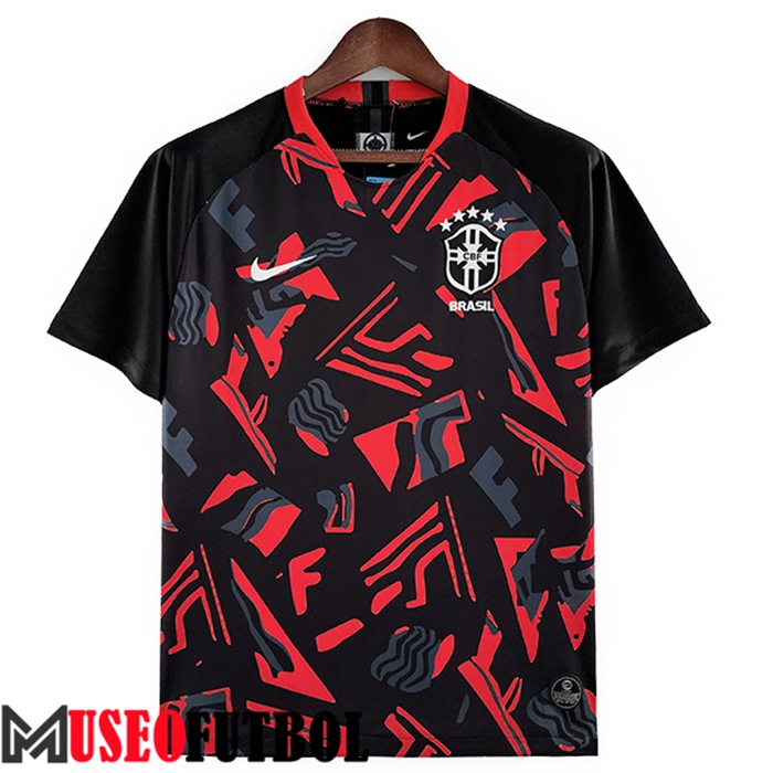 Camiseta Entrenamiento Brasil Rojo/Negro 2022/2023