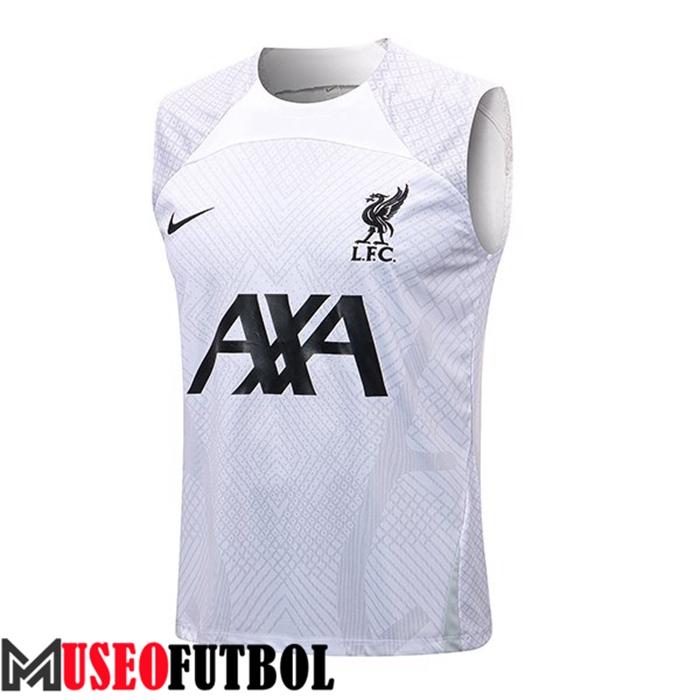 Chalecos De Futbol FC Liverpool Blanco 2022/2023