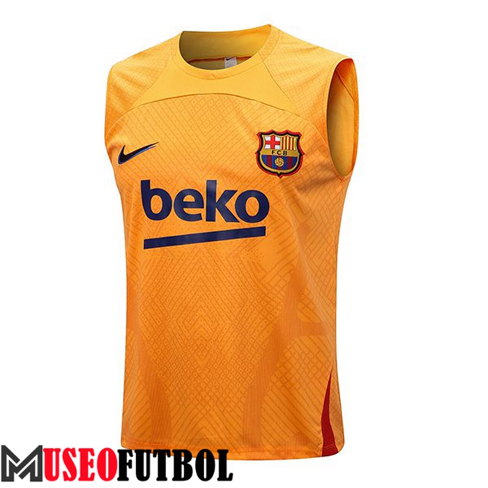 Chalecos De Futbol FC Barcelona Naranja 2022/2023