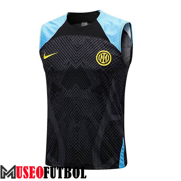 Chalecos De Futbol Inter Milan Negro 2022/2023