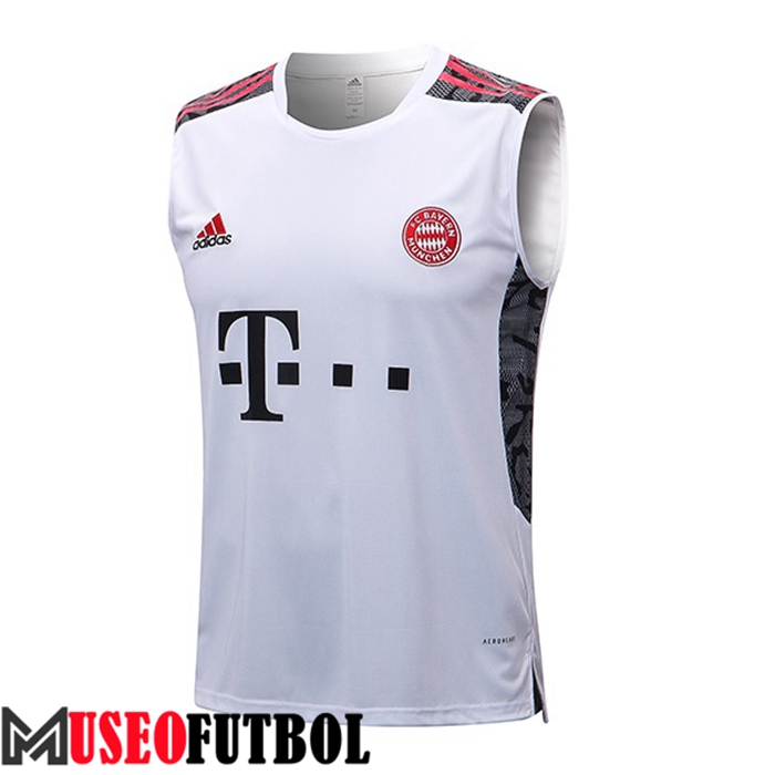 Chalecos De Futbol Bayern Munich Blanco 2022/2023