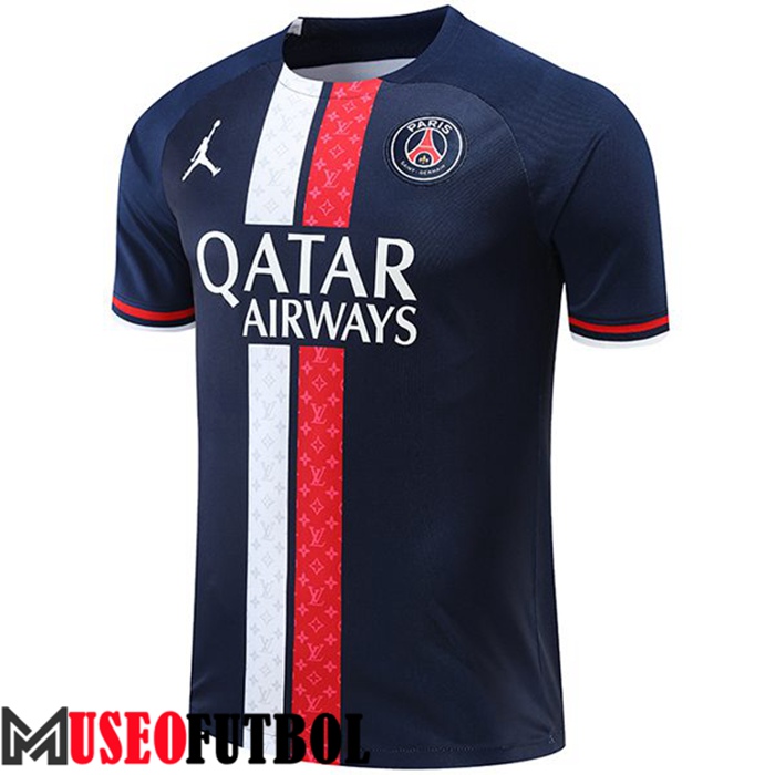 Camiseta Entrenamiento Jordan PSG Azul Marin 2022/2023