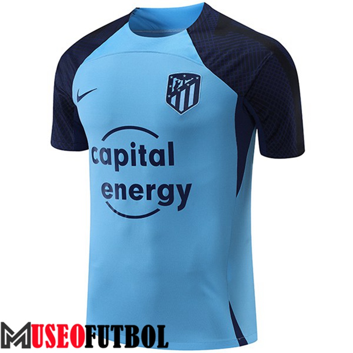 Camiseta Entrenamiento Atletico Madrid Azul 2022/2023