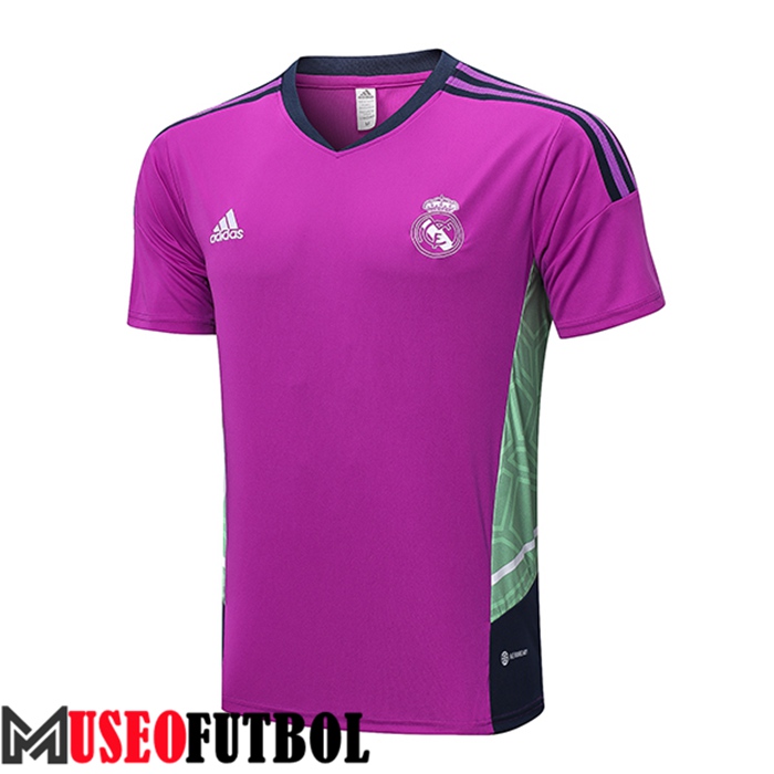 Camiseta Entrenamiento Real Madrid Púrpura 2022/2023