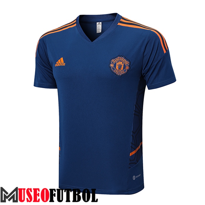 Camiseta Entrenamiento Manchester United Azul Marino 2022/2023