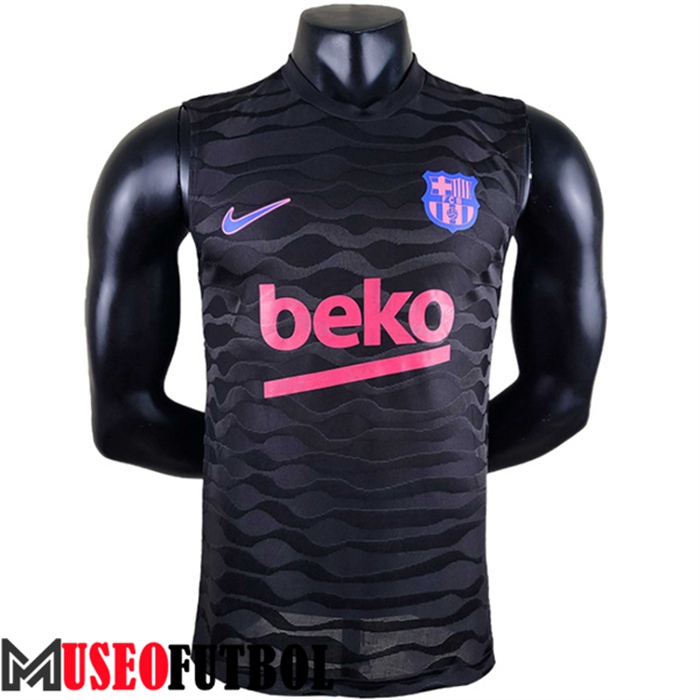 Camiseta Entrenamiento Sin mangas FC Barcelona Negro 2022/2023