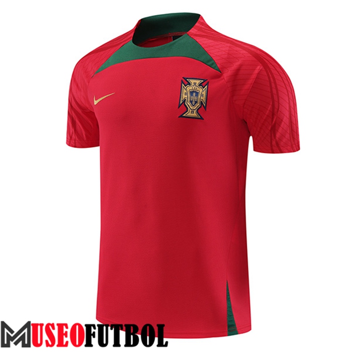 Camiseta Entrenamiento Nike Portugal Rojo 2022/2023