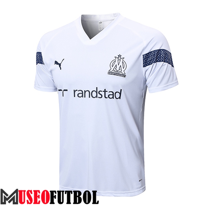 Camiseta Entrenamiento Marsella Blanco 2022/2023