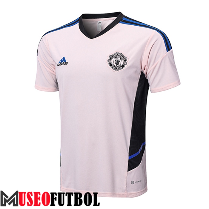 Camiseta Entrenamiento Manchester United Rosa 2022/2023