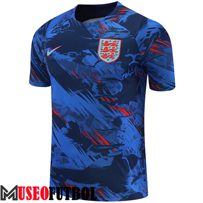 Camiseta Entrenamiento Inglaterra Azul/Rojo 2022/2023