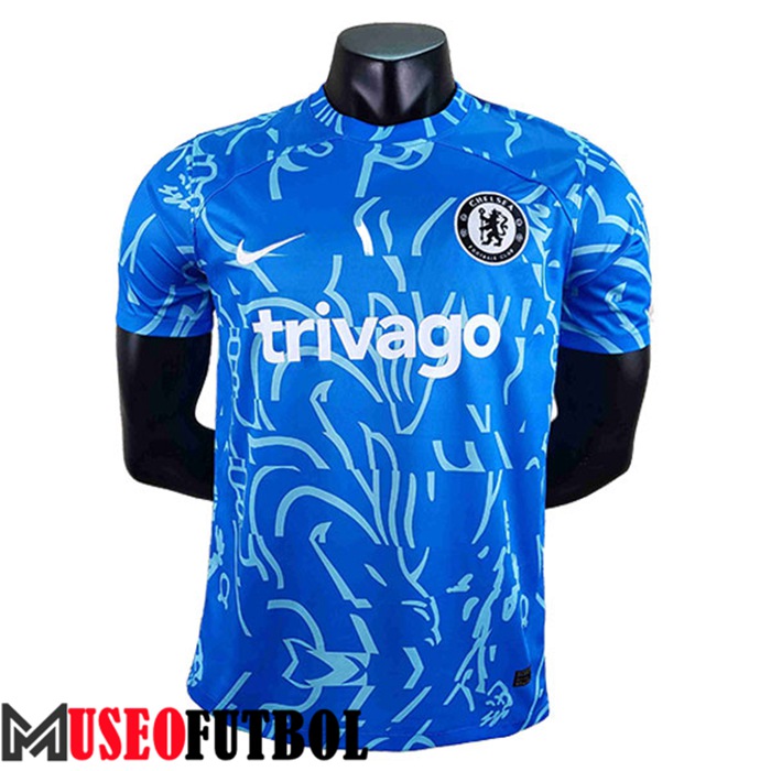 Camiseta Entrenamiento FC Chelsea Azul/Blanco 2022/2023