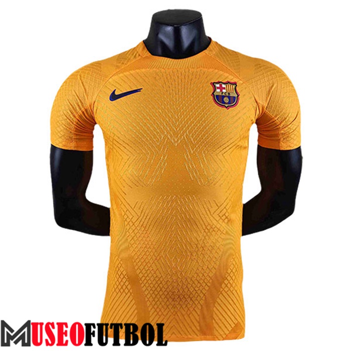 Camiseta Entrenamiento FC Barcelona Amarillo 2022/2023