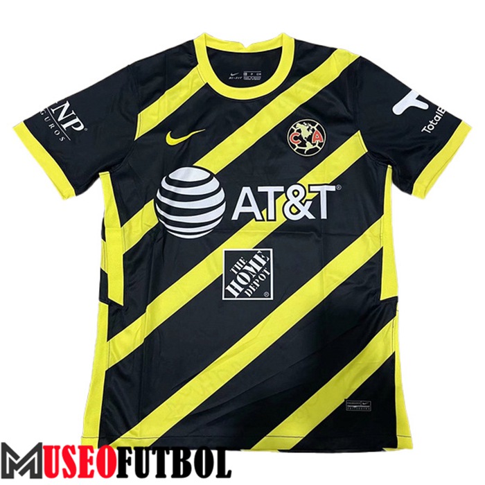 Camiseta Entrenamiento Club America Negro/Amarillo 2022/2023