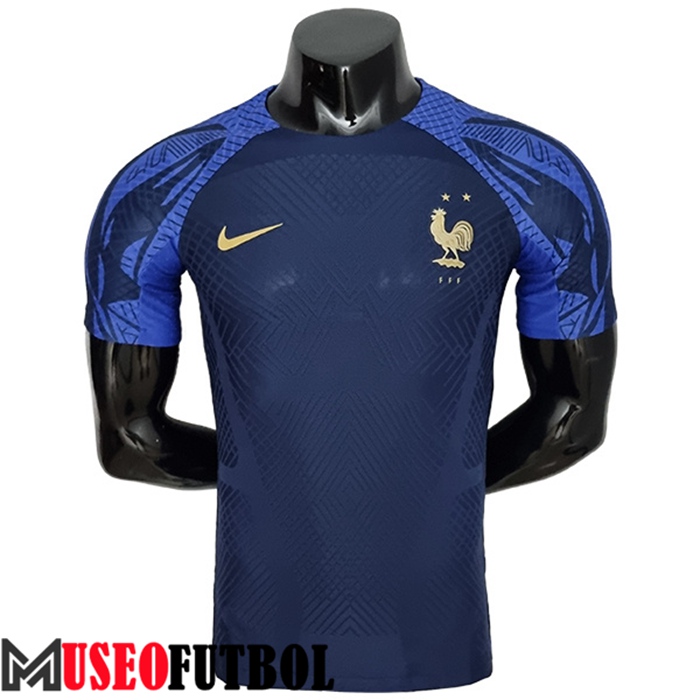 Camiseta Entrenamiento Francia Azul Marin 2022/2023