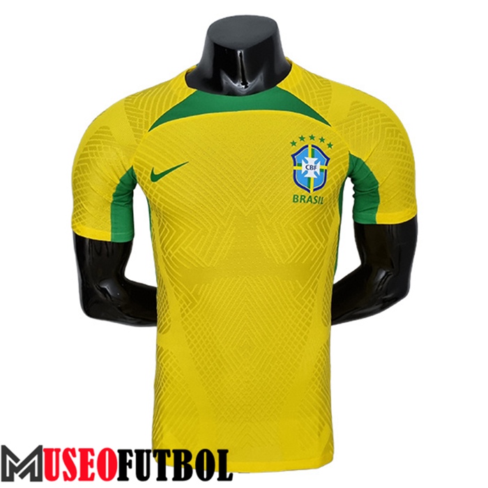 Camiseta Entrenamiento Brasil Amarillo 2022/2023