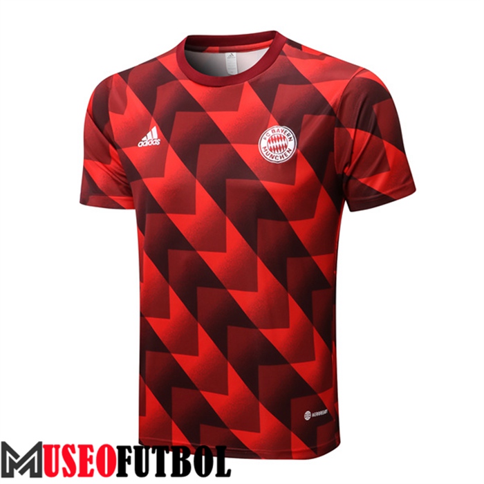 Camiseta Entrenamiento Bayern Munich Negro/Rojo 2022/2023