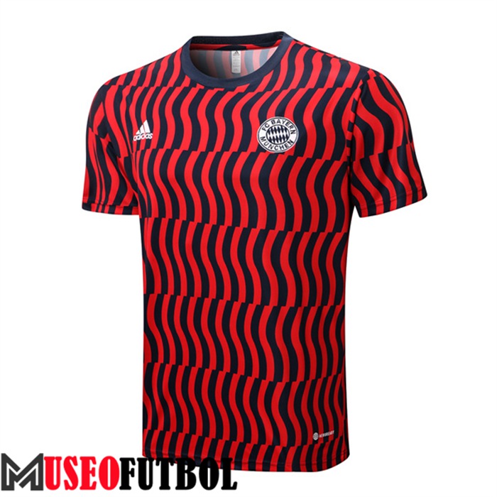 Camiseta Entrenamiento Bayern Munich Rojo/Negro 2022/2023