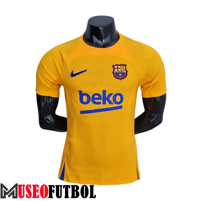 Camiseta Entrenamiento FC Barcelona Amarillo 2022/2023