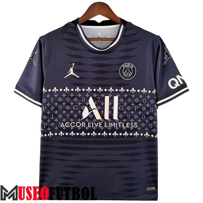 Camiseta Entrenamiento Jordan PSG Negro/Gris 2022/2023