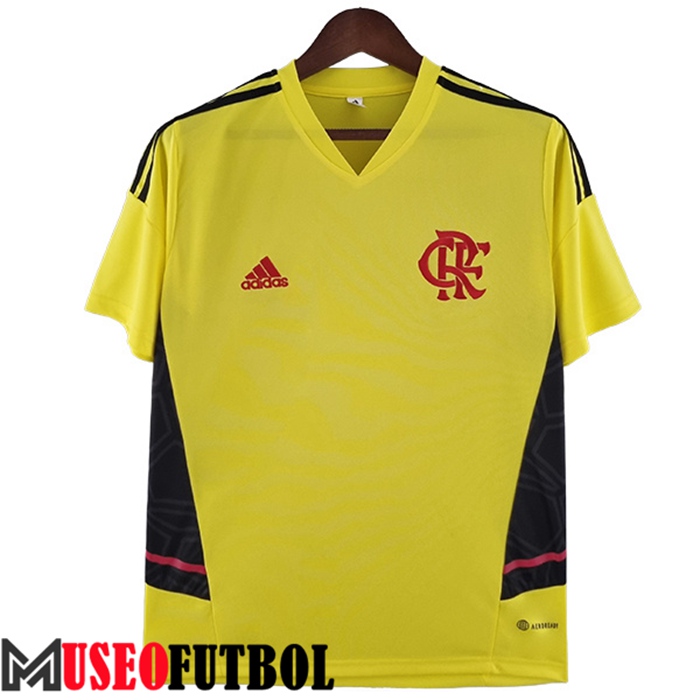 Camiseta Entrenamiento Flamengo Amarillo 2022/2023