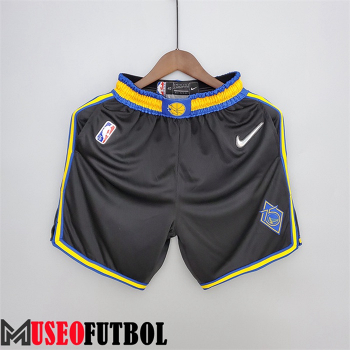 Cortos NBA Golden State Warriors 2022 Negro City Edition