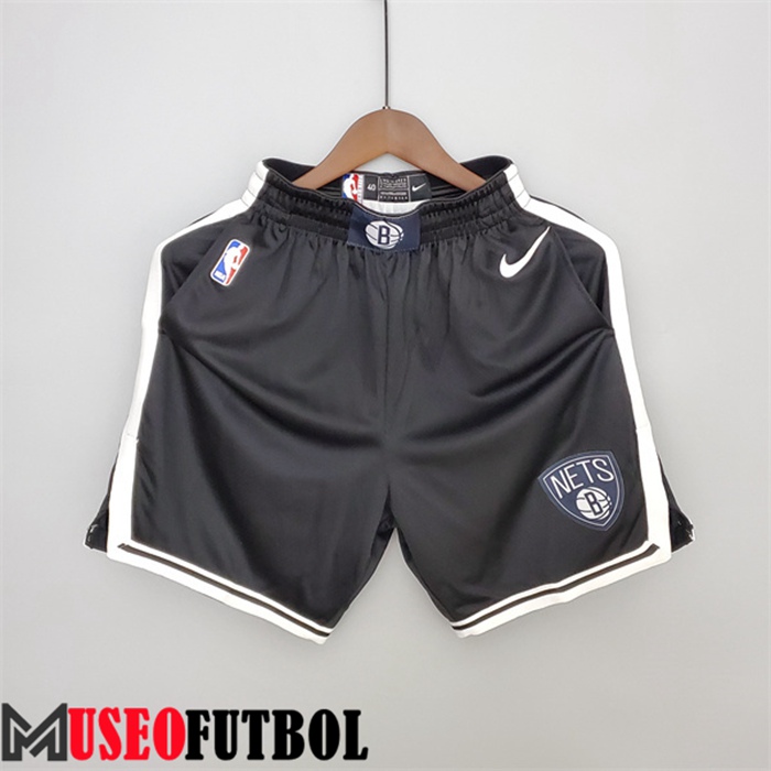 Cortos NBA Rooklyn Nets Negro