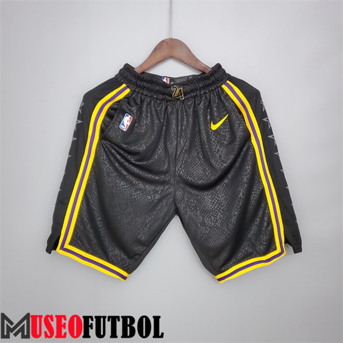 Cortos NBA Los Angeles Lakers Negro