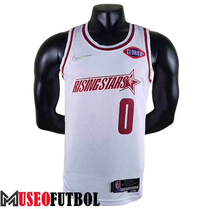 Camiseta American All-Star (HALIBURTON #0) Blanco