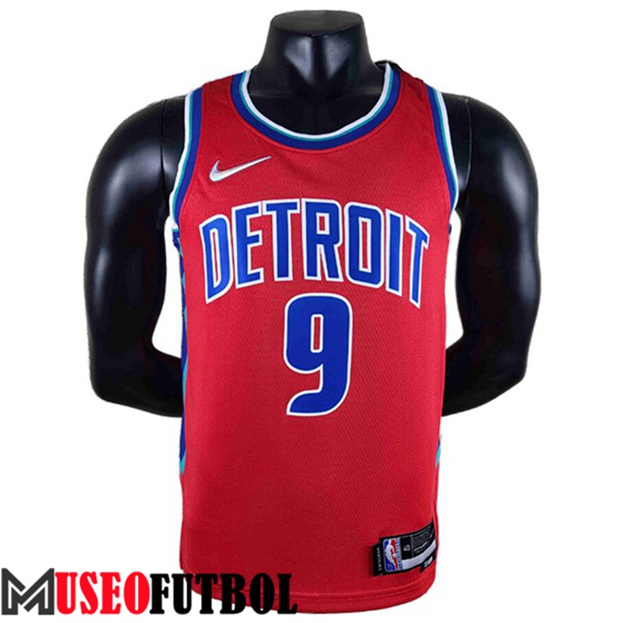 Camiseta Detroit Pistons (GRANT #9) Rojo