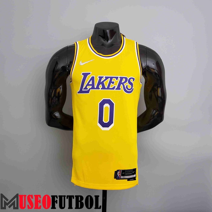 Camiseta Los Angeles Lakers (YOUNG #0) Amarillo