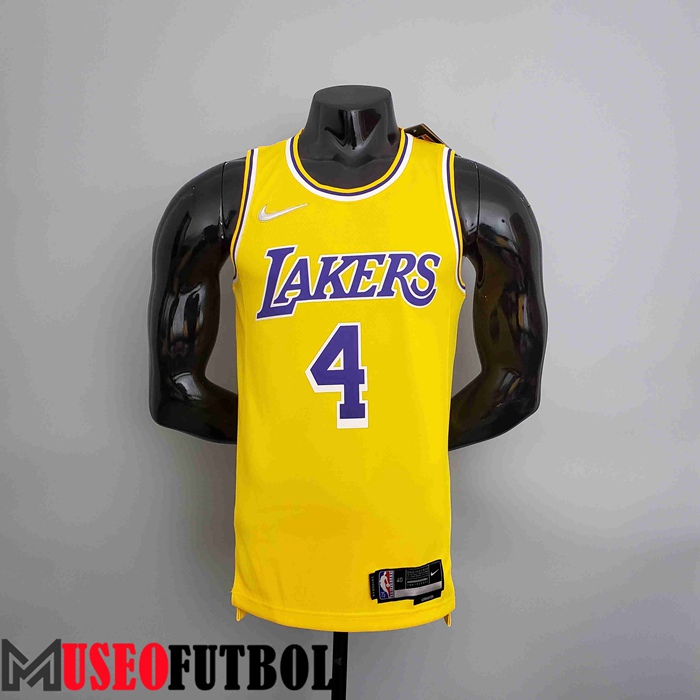 Camiseta Los Angeles Lakers (RONDO #4) Amarillo