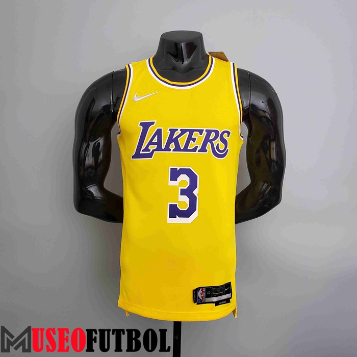 Camiseta Los Angeles Lakers (DAVIS #3) Amarillo