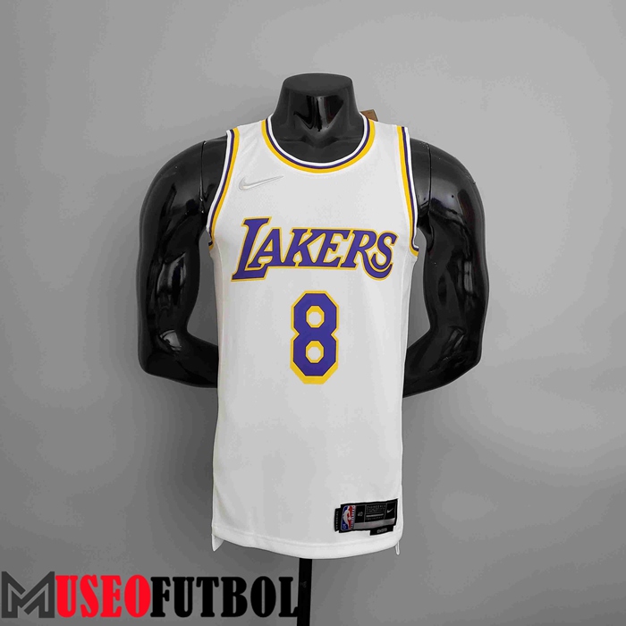 Camiseta Los Angeles Lakers (BRYANT #8) Blanco